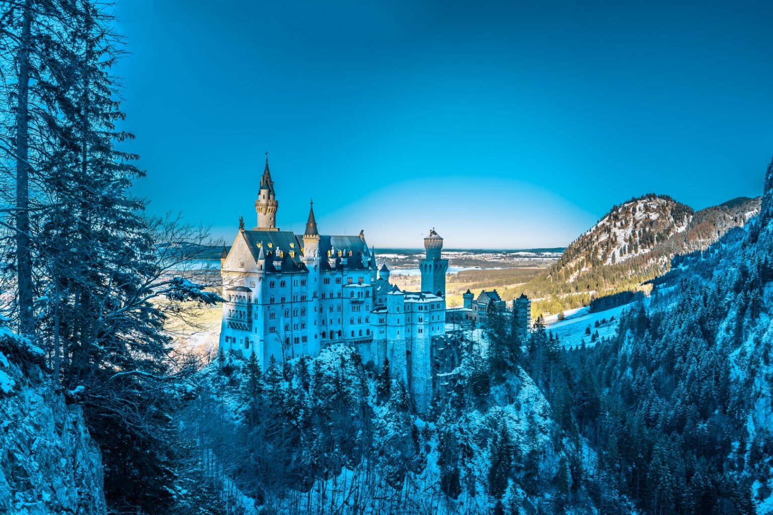 Neuschwanstein Castle in Winter